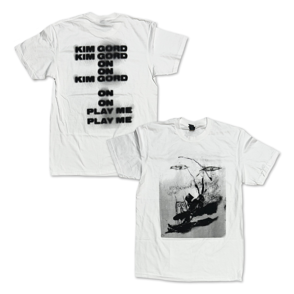 Play Me Drawing (White) T-shirt